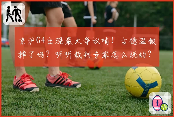 京沪G4出现最大争议哨！古德温假摔了吗？听听裁判专家怎么说的？