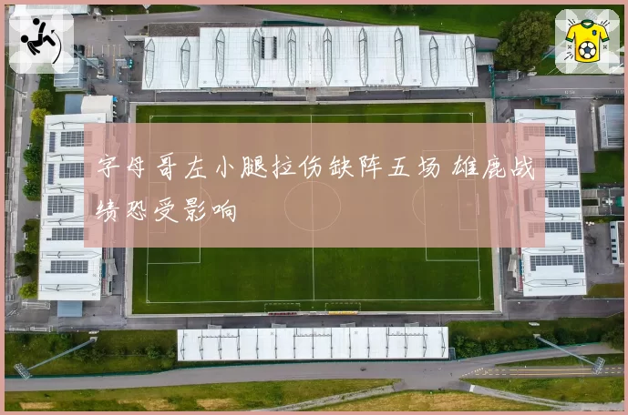 字母哥左小腿拉伤缺阵五场 雄鹿战绩恐受影响